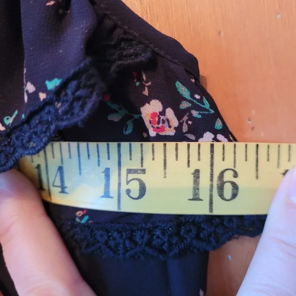 Guess Black Floral Maxi Dress - Picture 13 of 14